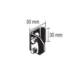 [RS-264-30] Interchangeable Blades Alu, 30x30mm