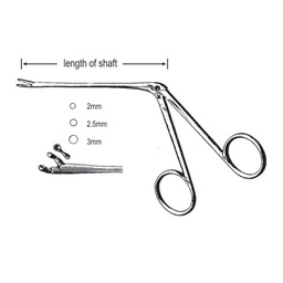 [RV-192-20] Hartmann Ear Polypus Forceps, 8.5cm, 2mm