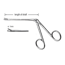 [RV-202-08] Hartmann Wullstein Ear Polypus Forceps, 8.5cm, 1mm