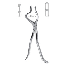 [RY-662-02] Original Tessier (Right, Children) Disimpaction Forceps, 22.5cm