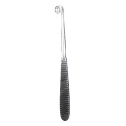 [RY-380-19] Obwegeser Mandibular Inferior Border Stripper, 19.0cm, 8mm, (Left,Sharp)