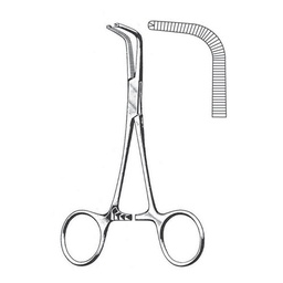 [RAA-164-12] Kleinschmidt Intestinal And Appendix Clamps Forceps, 12cm