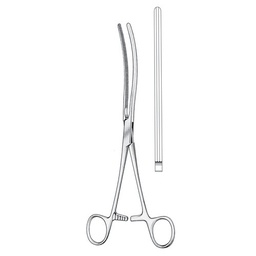 [RAA-182-25] Kocher Intestinal Clamp Forceps, Straight, 25cm