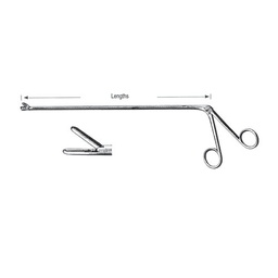 [RZ-238-30] Chevalier-Jackson Broncho-Esophagoscopy Forceps, 30cm