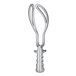 [RAF-114-33] Simpson-Braun Obstetrical Forceps, 33cm