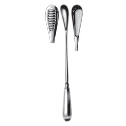 [RAF-248-01] Cuzzi Ovum Curettes, Blunt, 30cm, 14.5 mm