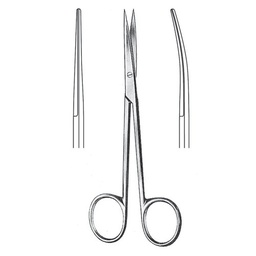 [RE-197-14] Metzenbaum Dissecting Scissors, Cvd, S/S, 14.5cm