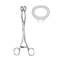 [RAE-460-20] Doyen Uterine Polyps Forceps, 20cm