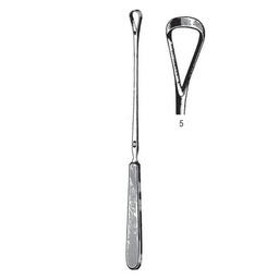 [RAE-548-05] Sims Uterine Curettes, Blunt, 25cm