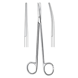 [RE-212-18] Metzenbaum-Nelson Dissecting Scissors, Str, S/B,18cm