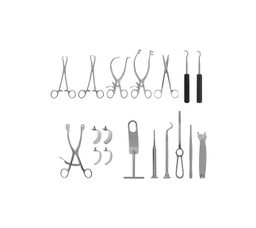 [RAS-108-08] Bowel Resection Set Contains 18 PCS